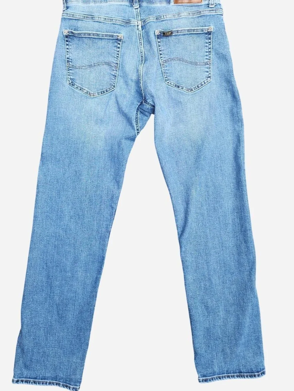 Lee Extreme Motion Men’s Light Blue Slim Straight Jeans - Size 33x32